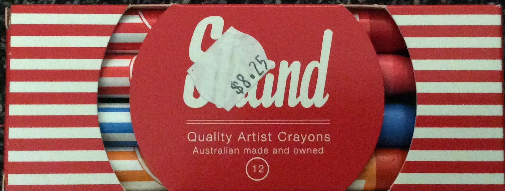 Strand Quality Artist Crayons 12PK ToysMeridian